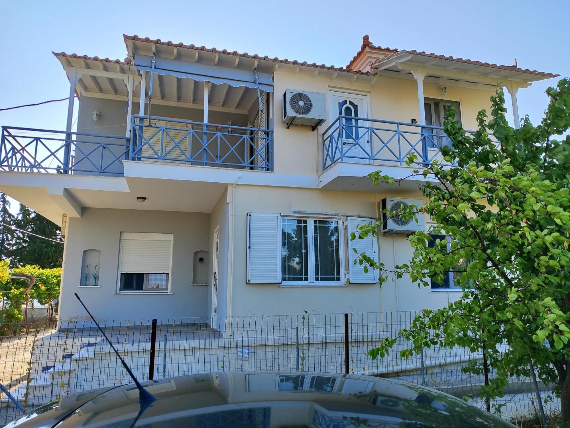 Skala Polichnitou Holiday House With Sea View In Skala Polichnitos מראה חיצוני תמונה